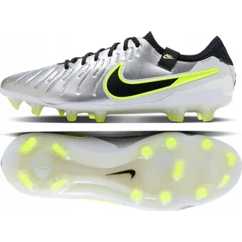 Kopačky Fotbalové kopačky NIKE TIEMPO LEGEND 10 Elite FG Stříbrné DV4328-001 vel. 43