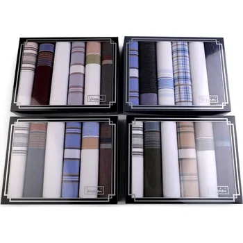 Papírový kapesník Pánský kapesník / dárková kazeta, barva 1 náhodný mix barev a vzorů