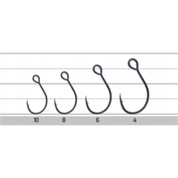 Rybářský háček Háčky ledové, spiningové, s otřepem Owner S-55M 8 ks