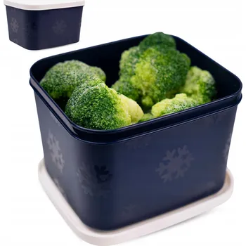 Dóza na potraviny NÁDOBA NA POTRAVINY PLASTOVÁ NO FROST NA DORT do lednice 1250ml