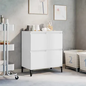 Organizace kuchyně vidaXL Příborník 60 x 35 x 70 cm kompozitní dřevo [821169] Barva: Bílá