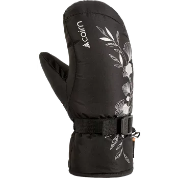 Rukavice Cairn Augusta IN W C-TEX dámské lyžařské rukavice, Black Ginko 7,5