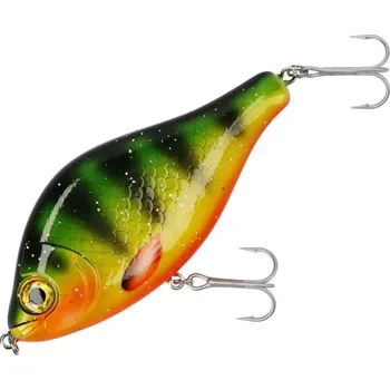 Umělá nástraha Wobler Mikado MFT Jerk - 10cm Hot Perch Neutrální