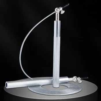 Švihadlo Skákací švihadlo pro kardio | fitness vybavení - Stříbřitý