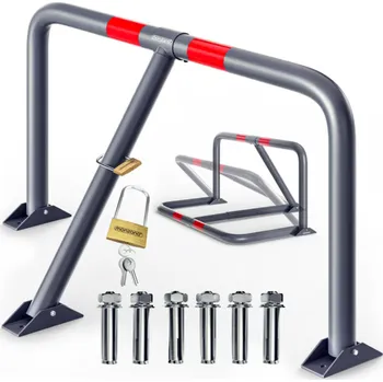 Dopravní značení Monzana Parkovací zábrana ANTONIA, 80x47x44cm, šedá