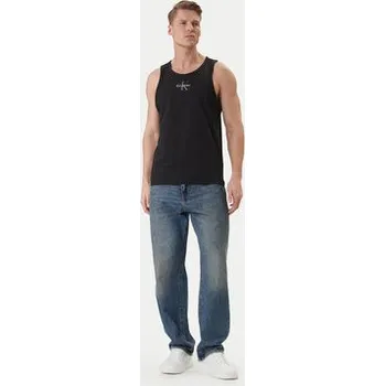Calvin Klein Jeans Tank top LV04RF850G Černá Classic Fit S