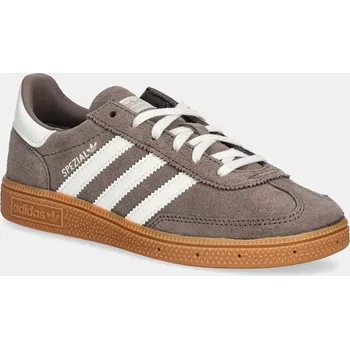 Chlapecké tenisky Dětské tenisky adidas Originals HANDBALL SPEZIAL KI3943 hnědá 88X, EUR 34