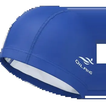 Vodní sport Voděodolná plavecká čepice pro dlouhé vlasy | plavecký doplněk - Tmavě modrá