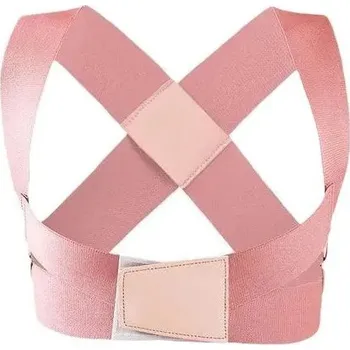 Nastavitelný korektor držení zad | pás - Růžový , Váha 55-70 kg