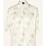 Boss Dámská Blůza Bimina, mátová / krémová / tmavě modrá, 38