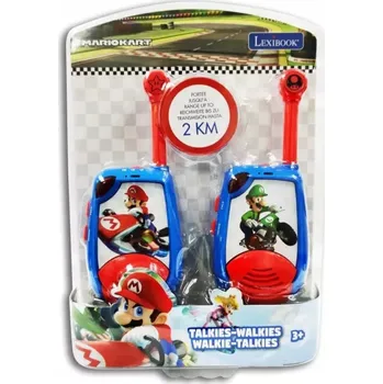autíčko Telefon pro děti Lexibook Super Mario, 5,51 cm x 21,01 cm, modrý