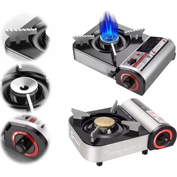 Turistický vařič TURISTICKÝ PLYNOVÝ VAŘIČ PŘENOSNÝ 2.1KW