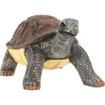 Zahradní úložný box Zahradní figurka z polyresinu Large Turtle, 12x19 cm, vícebarevná
