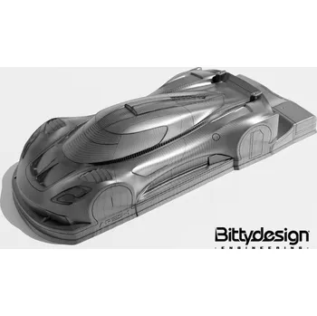 RC náhradní díl Karoserie čirá ARES-1 pro GT 1/12