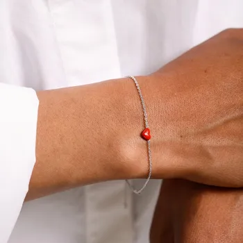 Náramek Náramek DESIGN LETTERS Little Big Love Stříbro