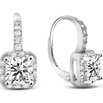 Náušnice Okouzlující stříbrné náušnice se zirkony AGUC2699 Beneto