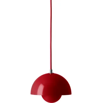 Závěsná lampa Flowerpot VP10 Ø 16 cm "Vermilion Red" &Tradition