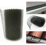 síť ochranná do okapu 16cmx6m PE + 8ks háčků