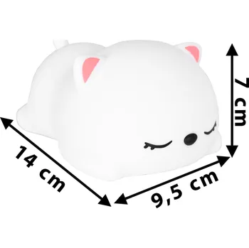 Lampička Noční lampa Gockowiak bílá