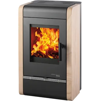 Krbová kamna HAAS+SOHN Avesta II černá/Woodstone Prestige