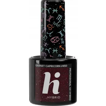 Přípravek na nehty Hybridní lak barevný lak hi hybrid Granát Kozoroh 5 ml