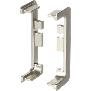 Nábytkové kování Koncovka k profilu C nerez