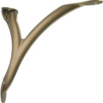 police Podpěra policová Samson zlatá matná