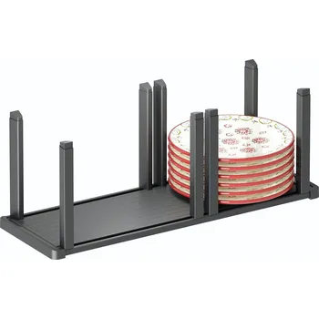 Odkapávač na nádobí Cemux Star držák na talíře 160 x470x180 mm šedý