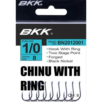 Rybářský háček Háčky BKK Chinu-R Diamond Velikost 1/0