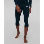 Pánské Termo Podvlíkačky S Délkou 3/4 Helly Hansen H1 Pro Seamless Graphene Pant V Tmavě Modrém Barevném Odstínu 49493-597