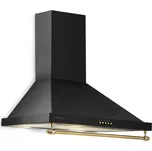 Klarstein Montblanc 60, digestoř, 60 cm, nástěnná, 610 m³/h, LED, lišta, černá 243502890