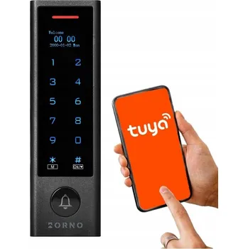 Přístupový systém Kódový zámek se čtečkou ORNO OR-ZS-831, RFID, IP68, Relé, WiFi, TUYA