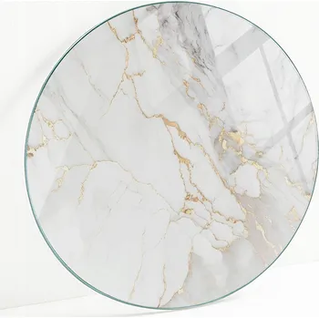 Jídelní stůl Stůl kulatý Wondeca 50 x 50 x 0,4 cm