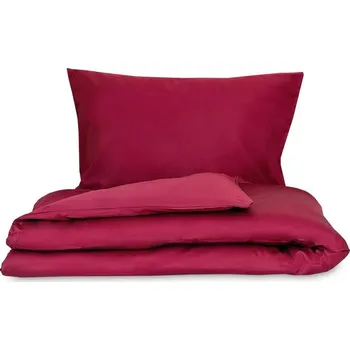 Povlečení Saténové povlečení LUXURY COLLECTION vínové - 1+2, 240x220, 70x90cm 6170_