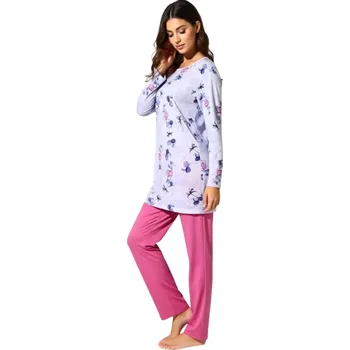 Dámské pyžamo Dámské Pyžamo Dlouhé FOLTÝN DPD92 Velikost: S