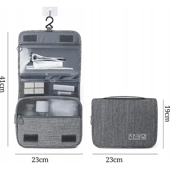 Kosmetická taška Kosmetická taštička Gockowiak 4904060401189 šedá