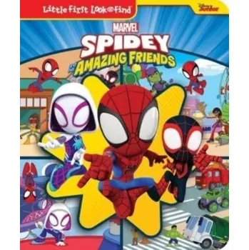 První čtění Disney Junior Marvel Spidey and His Amazing Friends: Little First Look and Find - Kisi Kids