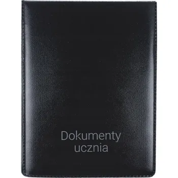 Obraz OBAL NA DOKLADY ŽÁKA VERTIKÁLNÍ ČERNÝ Biurfol