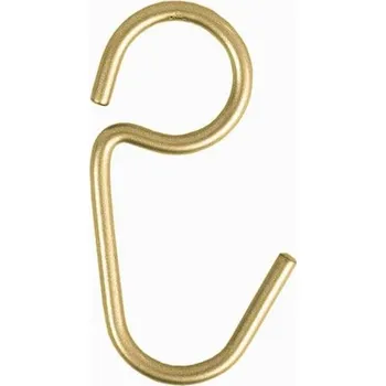 Nábytkové kování Háček - Zlatá metalíza