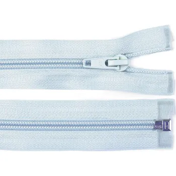 Zip Spirálový zip No 5 délka 18 cm POL, malé, 183 modrá ledová