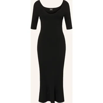 Dámské šaty Boss Dámské Pletené Šaty Fosa, černá, 34