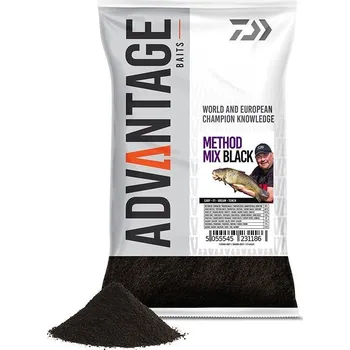 Krmítková Směs Daiwa Advantage Method Mix Black 1kg