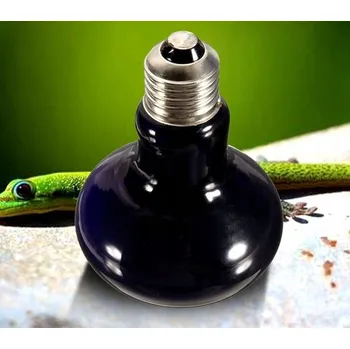 Osvětlení do terária TEPELNÁ ŽÁROVKA NOČNÍ DO TERÁRIA MODRÁ MĚSÍČNÍ MOONLIGHT 75W