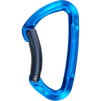 Jištění Climbing Technology Lime B (bent gate) Barva: Grey/Blue, Velikost: Onesize