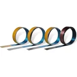 Samolepící okopový plech nerez broušený výška 200 mm