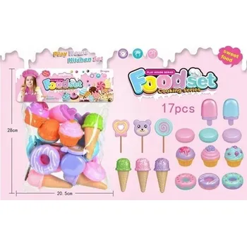 Vrták Sada sladkostí na hraní, 17 dílů