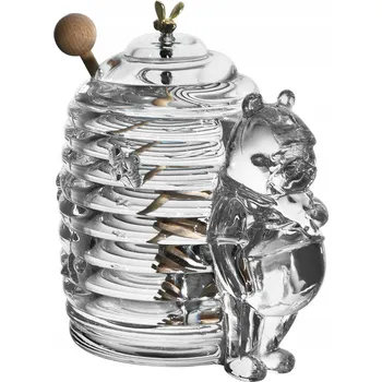 Nádoba na med Křišťálová nádoba na med 350 ml Medvídek Bo