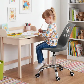 Kancelářská židle eHokery 4904060400496 šedá