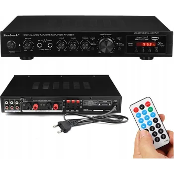 Hi-Fi Zesilovač STEREO ZESILOVAČ HI-FI S BLUETOOTH A DIGITÁLNÍM RÁDIEM