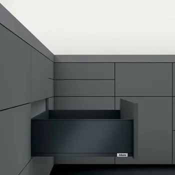 Nábytkové kování Legrabox 40 kg karbon černý C 550 mm Blumotion/TOB